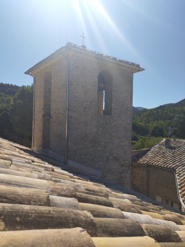 Les travaux sur la toiture de notre église sont terminés !